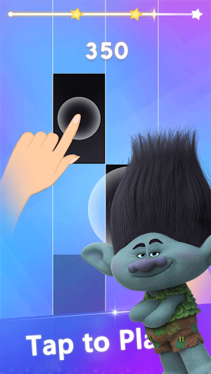 Trolls Band Piano tiles Screenshot 3