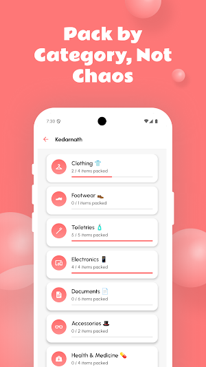 Packing List Pro Screenshot 1