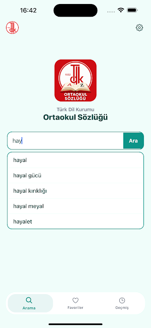 TDK Ortaokul Sözlüğü Screenshot 2