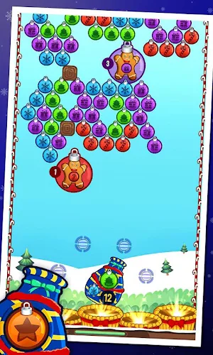 Bubble Shooter Holiday Screenshot 2