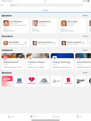 LMA Conferences Screenshot 2