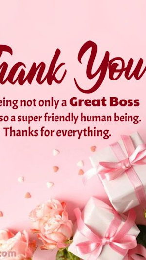 Appreciation Message Screenshot 0
