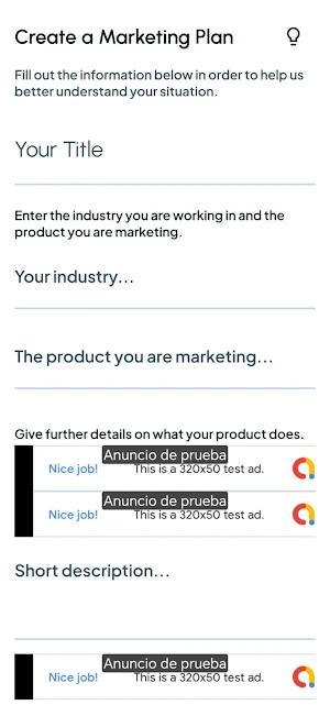 MarketingPlan Screenshot 3