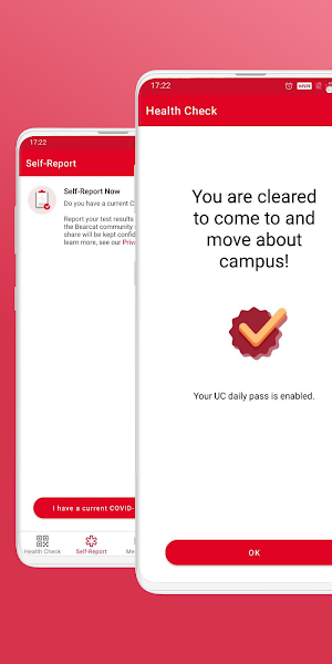 UC COVID Check Screenshot 2