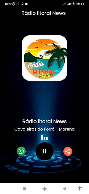 Rádio litoral News Screenshot 3