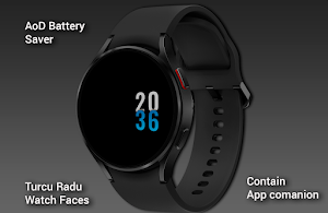 Blue Wolf Watch Face Wear Os Screenshot 3