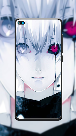Anime Eyes Wallpaper HD Screenshot 2