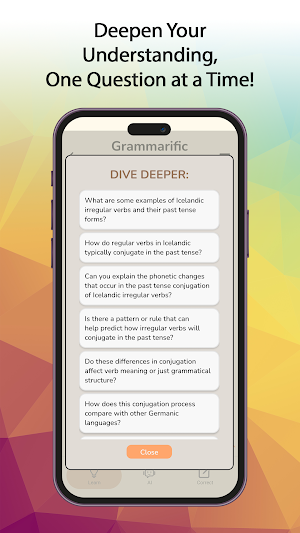 Grammarific: Icelandic Grammar Screenshot 2