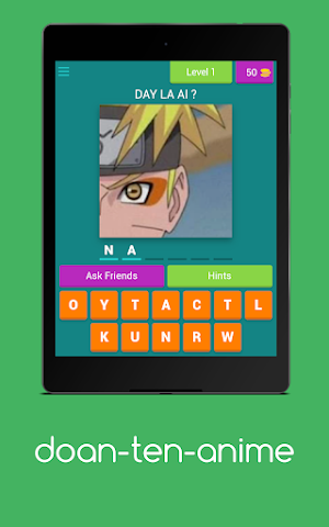 đố vui anime Screenshot 0