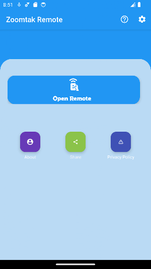 Remote for zoomtak Tv Box Screenshot 0