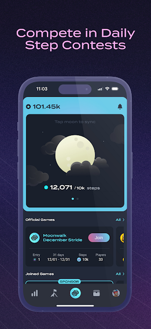 Moonwalk Fitness Screenshot 2