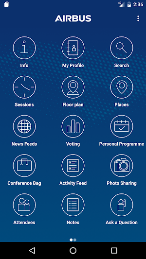 Airbus Events & Exhibitions Screenshot 1