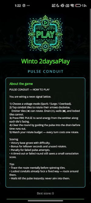 Winto 2daysaPlai Screenshot 3