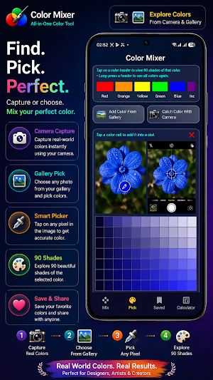 Color Mixer: Real Paint Match Screenshot 0