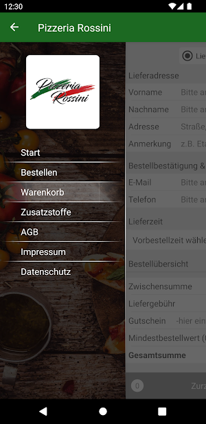 Pizzeria Rossini Screenshot 2