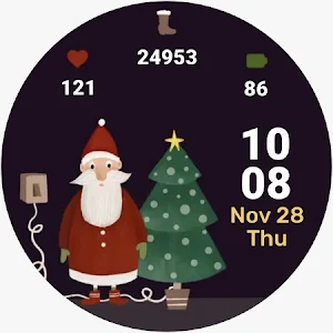 Christmas Time Animated Watch Screenshot 0
