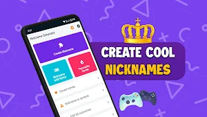 Nick Maker Nickname generator Screenshot 0