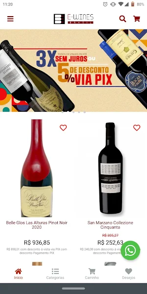 E-Wines Brasil Screenshot 0