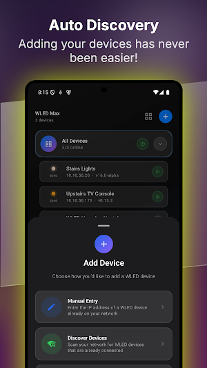WLED Max: LED Light Control Screenshot 2