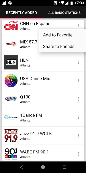Atlanta Radio Stations - Georgia, USA Screenshot 1