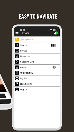 Cottoms Ordering App Screenshot 2