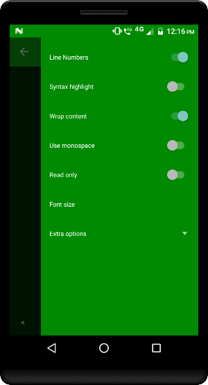 Simple text editor Screenshot 1