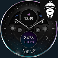 Dream 125 analog watch face