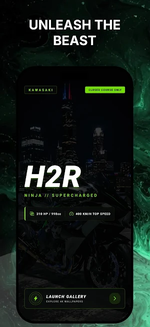 Kawasaki Ninja H2R Wallpapers Screenshot 0