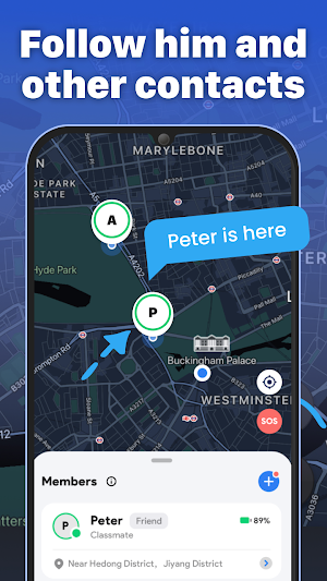 SafeKit: GPS Phone Tracker Screenshot 1
