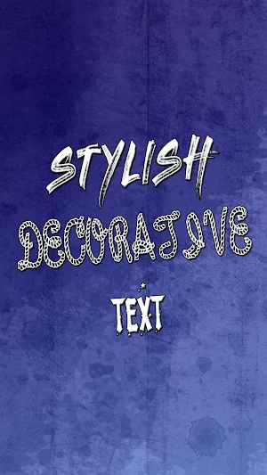 Stylish Decorative Fonts Screenshot 0