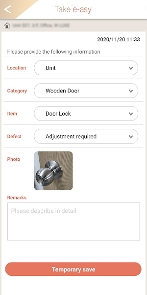 Take e-asy Screenshot 1