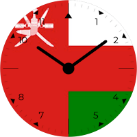 Oman Analog Watch Face
