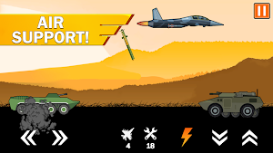 Tank War Battle: 2D Tanks Game Screenshot 3