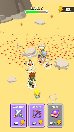 Idle Merge Defense Screenshot 3