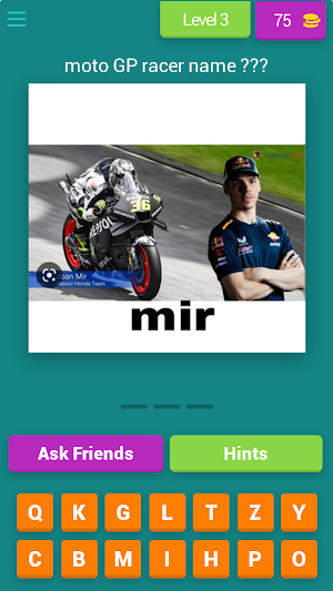 moto GP racer name Screenshot 3