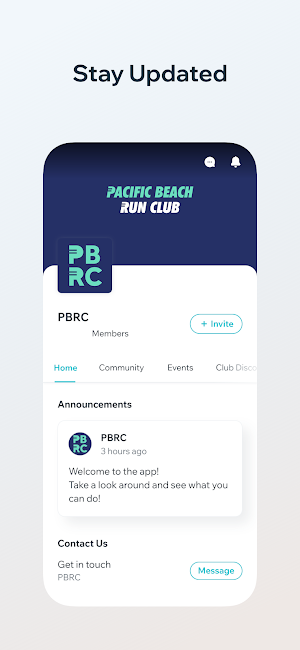 Pacific Beach Run Club Screenshot 0