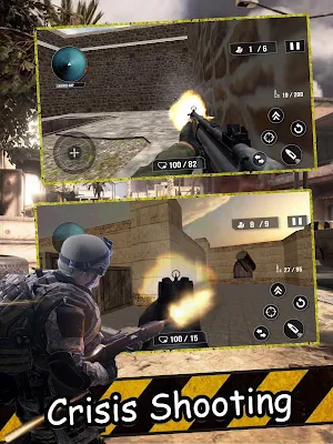 Crisis Shooting-Commando Action Battleground War Screenshot 2