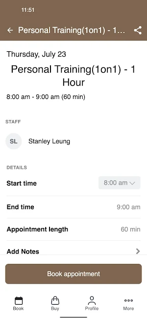 FITFINITY Screenshot 2