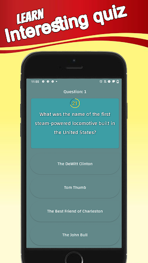 The History Of USA MCQ Quiz Screenshot 2