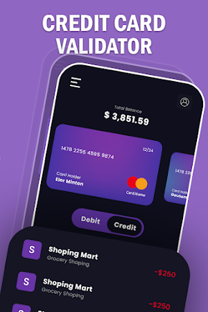 Credit Card Apply Validator Screenshot 1