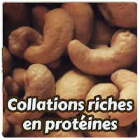Collations riches en protéines