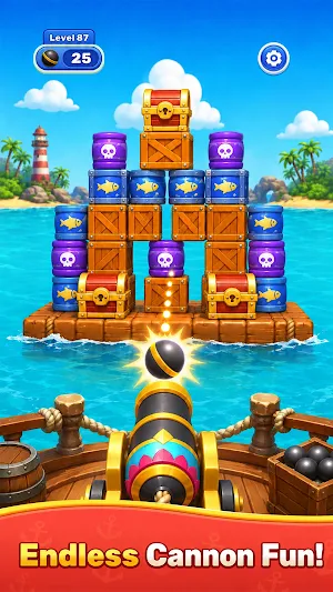 Pirate Cannon Blast Screenshot 1