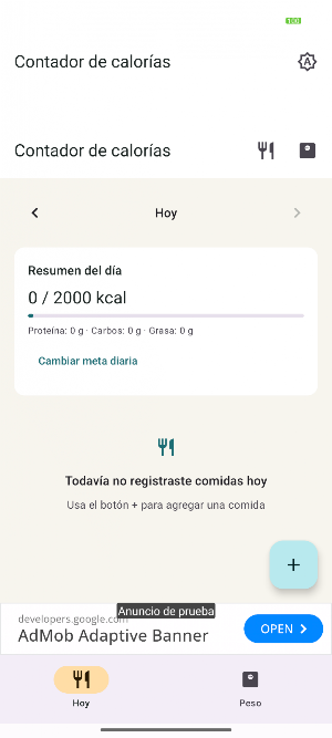 Contador de Calorias Screenshot 0