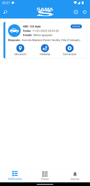 SAMA GPS Screenshot 1