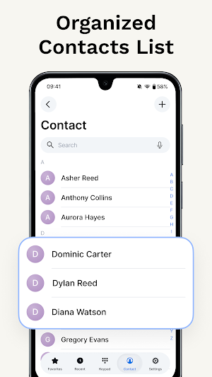 Contacts - Caller ID & Spam Screenshot 1