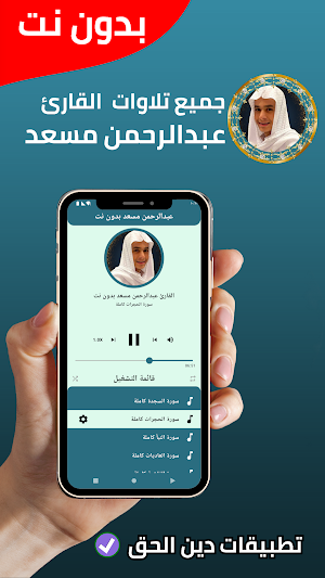 تلاوات عبدالرحمن مسعد بدون نت Screenshot 1