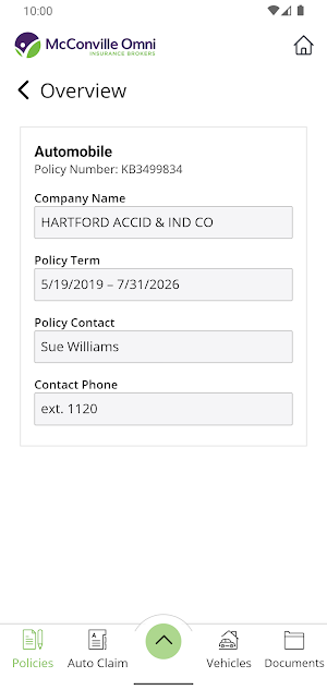 McConville Omni Mobile App Screenshot 3