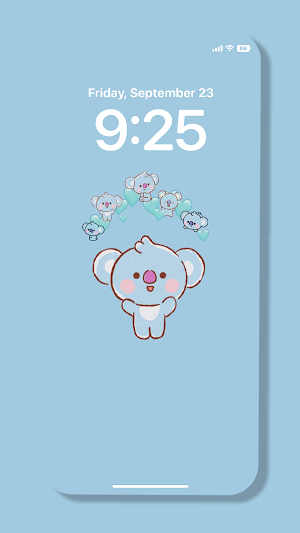 Blue Koala Wallpaper Screenshot 3