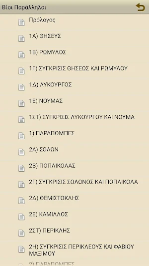 Βίοι Παράλληλοι Screenshot 1