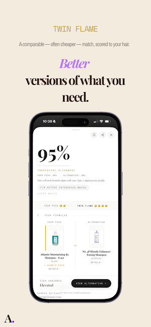 ALMA · Hair Care Intelligence Screenshot 0